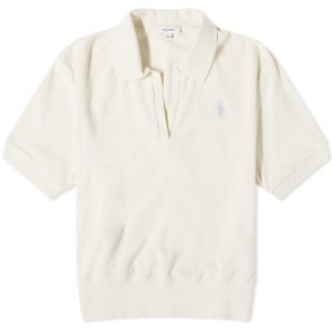 Sporty & Rich SCR Terry Polo Top