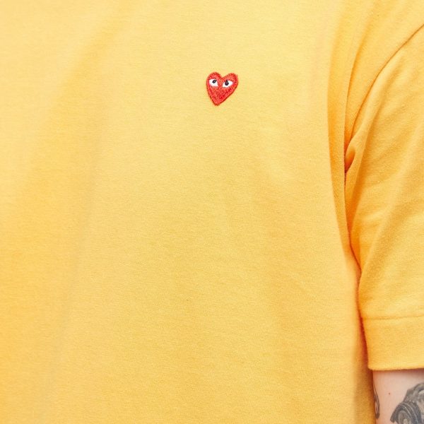 Comme des Garcons Play Small Red Heart T-Shirt