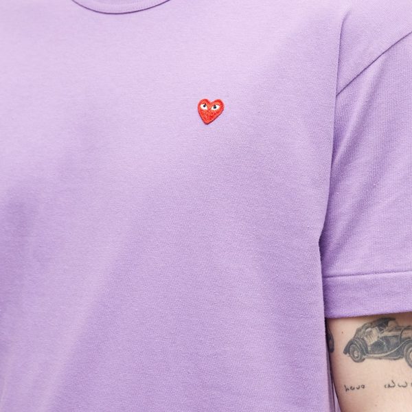 Comme des Garcons Play Small Red Heart T-Shirt