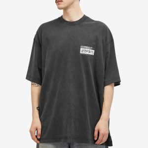 VETEMENTS Hello My Name Is Vetements T-Shirt