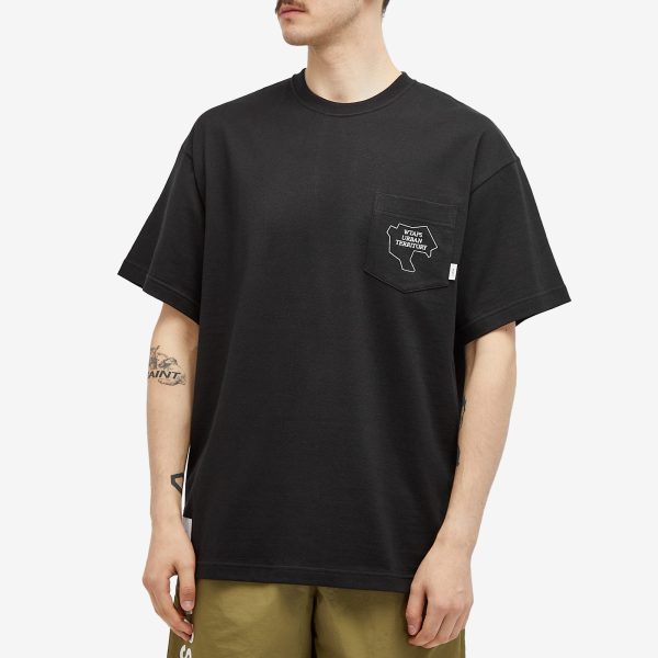 WTAPS 32 Map Printed Pocket T-Shirt