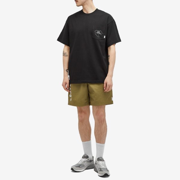 WTAPS 32 Map Printed Pocket T-Shirt