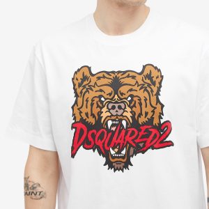 Dsquared2 Bears Logo T-Shirt