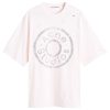 Acne Studios Exford Button Logo T-Shirt