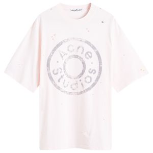 Acne Studios Exford Button Logo T-Shirt