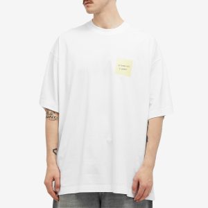 VETEMENTS Sticker T-Shirt