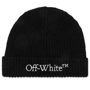 Off-White Bookish Logo Wool Beanie