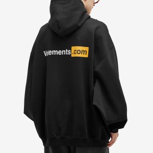 VETEMENTS XXX Logo Hoodie