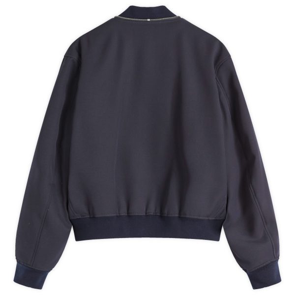 Jil Sander Wool Bomber Jacket