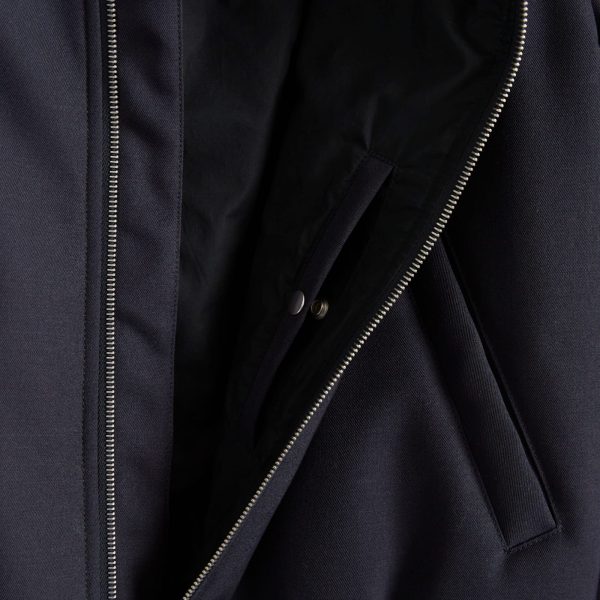 Jil Sander Wool Bomber Jacket