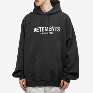 VETEMENTS Limited Edition Hoodie