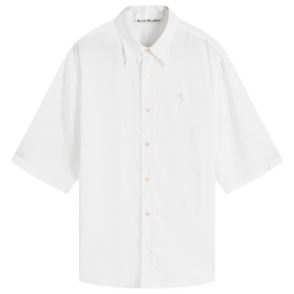 Acne Studios Sandrok Stripe AS Short Sleeve Shirt