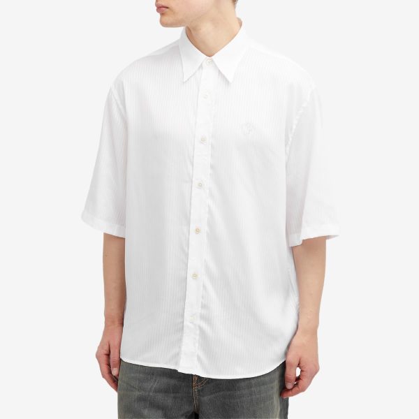 Acne Studios Sandrok Stripe AS Short Sleeve Shirt