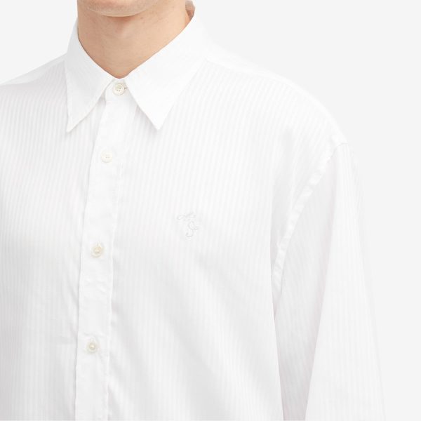 Acne Studios Sandrok Stripe AS Short Sleeve Shirt