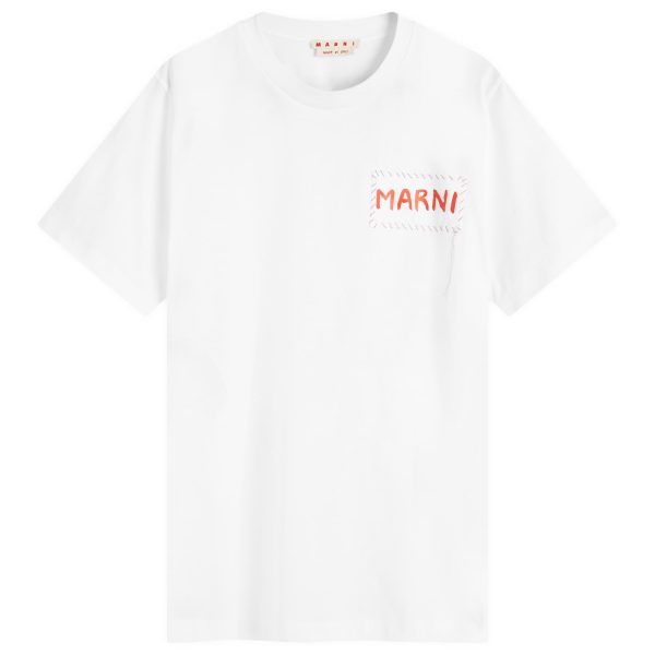 Marni Stitch Logo T-Shirt