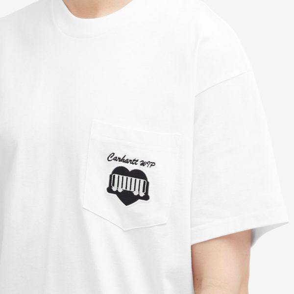 Carhartt WIP Heart Train Pocket T-Shirt