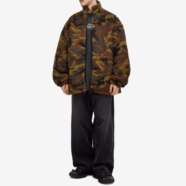 VETEMENTS Camo Fleece Jacket