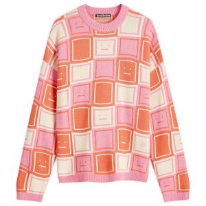 Acne Studios Klock 3 Tones Face Jumper