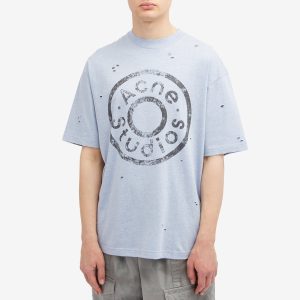 Acne Studios Exford Button Logo T-Shirt