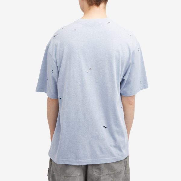 Acne Studios Exford Button Logo T-Shirt