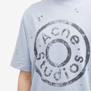 Acne Studios Exford Button Logo T-Shirt