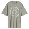 Acne Studios Exford Button Logo T-Shirt