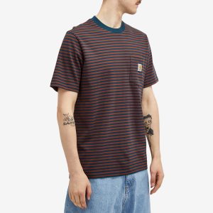 Carhartt WIP Verner Stripe Pocket T-Shirt