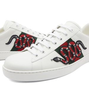 Gucci New Ace GRG Snake Sneaker