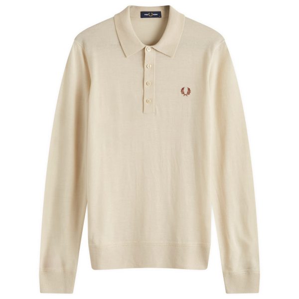 Fred Perry Long Sleeve Knit Polo