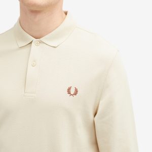 Fred Perry Long Sleeve Plain Polo