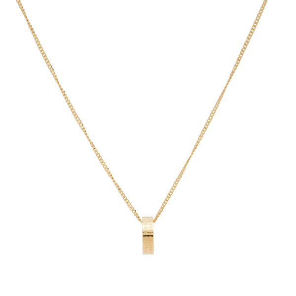 MM6 Maison Margiela Number Logo Ring Necklace