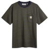 Carhartt WIP Verner Stripe Pocket T-Shirt