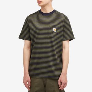 Carhartt WIP Verner Stripe Pocket T-Shirt