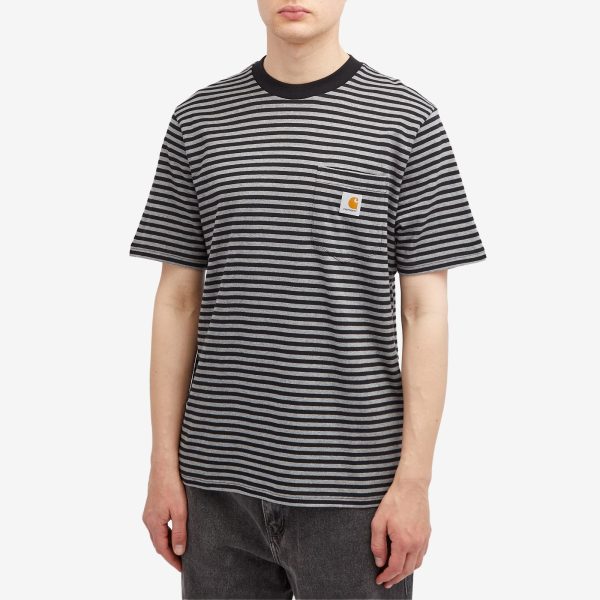 Carhartt WIP Verner Stripe Pocket T-Shirt