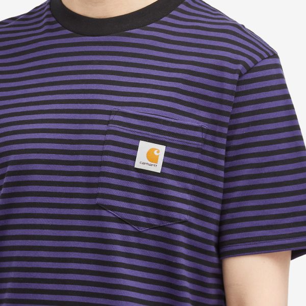 Carhartt WIP Verner Stripe Pocket T-Shirt