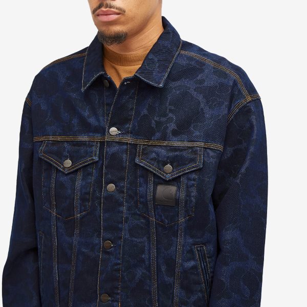 Carhartt WIP Duck Camo Helston Denim Jacket