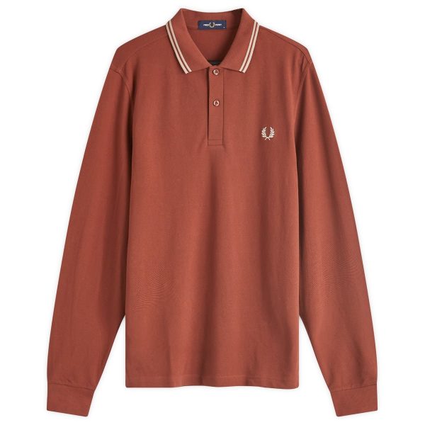 Fred Perry Long Sleeve Twin Tipped Polo