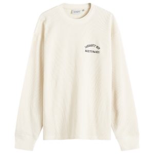 Carhartt WIP Long Sleeve Basics Script Waffle T-Shirt