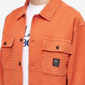 Brain Dead Waffle Button Overshirt