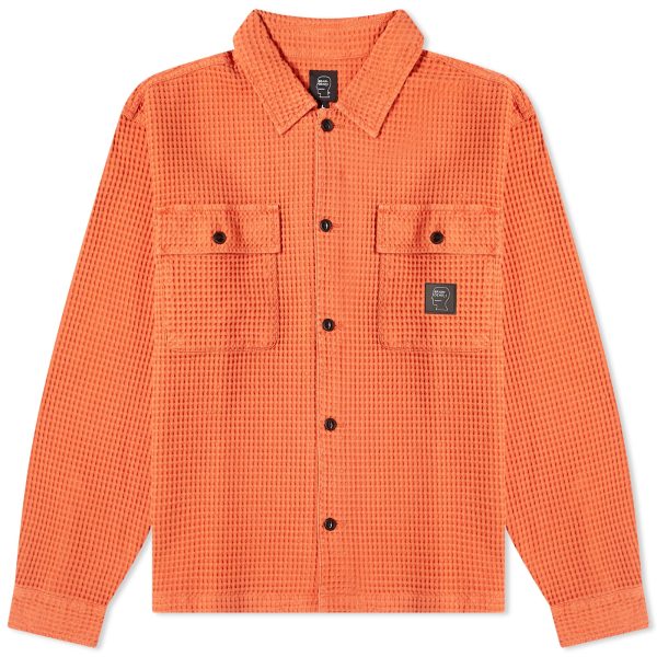 Brain Dead Waffle Button Overshirt