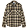 Off-White Logo Check Flannel Shirt