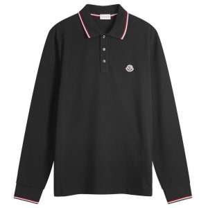 Moncler Long Sleeve Polo T-Shirt