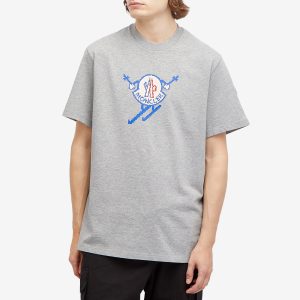 Moncler Skiing Pixel Logo T-Shirt