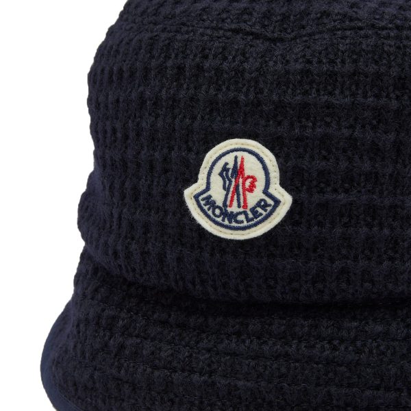 Moncler Waffle Knit Bucket Hat