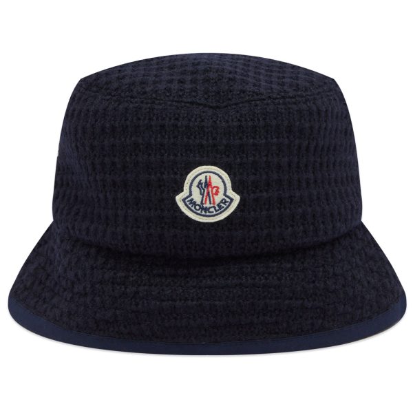 Moncler Waffle Knit Bucket Hat