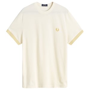 Fred Perry Striped Cuff T-Shirt