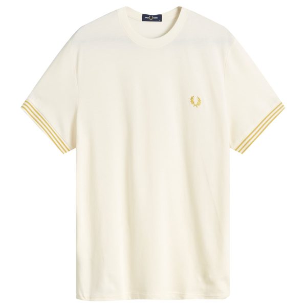 Fred Perry Striped Cuff T-Shirt