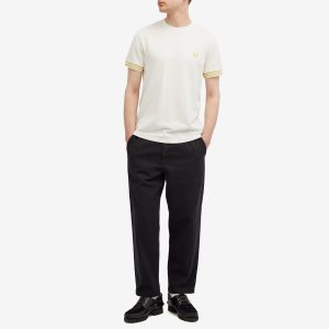 Fred Perry Striped Cuff T-Shirt