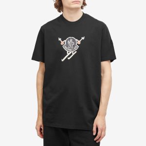 Moncler Skiing Pixel Logo T-Shirt