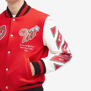 Off-White Scorpio Wool Varsity Jacket